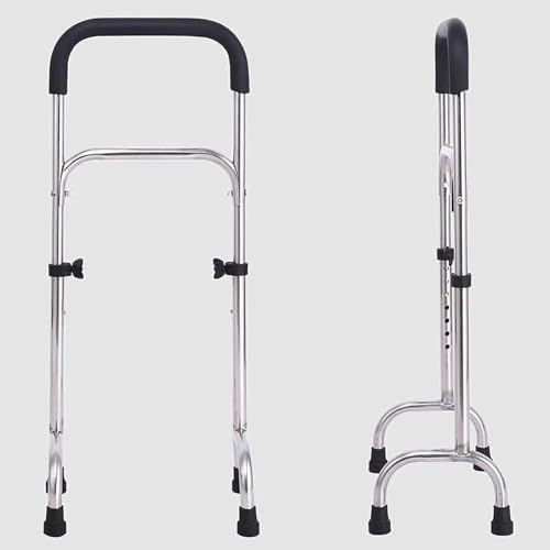 Bastone di sostegno regolabile in altezza, per anziani, disabili e donne incinte, supporto per la mobilità per casa, letto, WC e divano