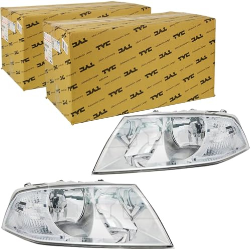 BandelOne 2xTYC H7/H1 Scheinwerfer rechts+links mit Lwr | 20-12177-15-2 + 20-12178-15-2 Kompatibel mit Octavia II (1Z3),Octavia II Combi (1Z5)