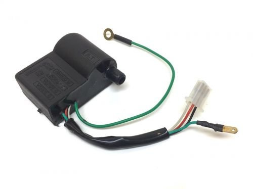 CDI Zündspule Zündeinheit 12V passend für Malaguti F10 F12 F15, Beta Ark Eikon Quadra Tempo, KTM, Derbi, Rieju – CDI mit integrierter Zündspule für 50ccm 2-Takt Roller