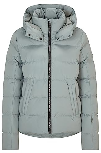 Ziener Damen TUSJA Ski-Jacke/Winter-Jacke | warm, atmungsaktiv, wasserdicht, gray seal, 40