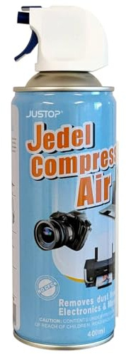 400ml Compressed Air Can Powerful Blow Duster Spray Multi Purpose Cleaner CPC Free with Strew