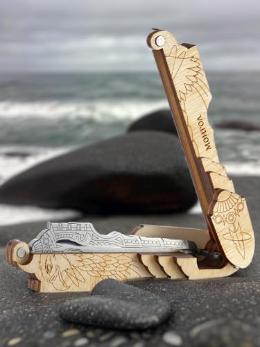 Shamanicshop Maultrommel von D.Glazyrin/Mongol (in Holzkoffer) – Professionelles Mundmusikinstrument (Kieferharfe), schöner Klang, hervorragende Qualität, original russische Maultrommel (Kieferharfe,