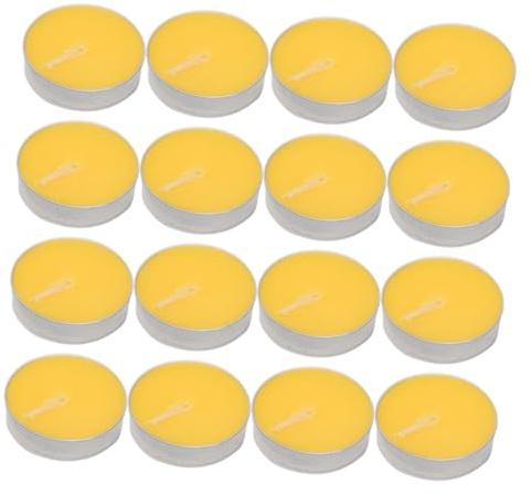 Cabilock 16piezas Velas De Té Sin Humo Velas Perfumadas Para Salones De Té y Oficinas