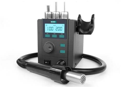 CHIPEL Heat guns Hot Air Gun Soldering Station Welding Solder Iron Repair Rework Station For Motherboard BGA SMD PCB IC Maintenance