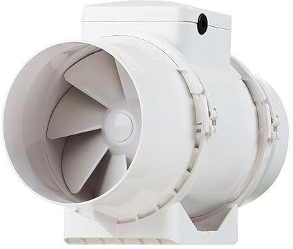 Aspirador Helicocentrífugo TT100 - Ø96 mm, 145/187 m³/h, 21/33W