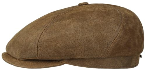 Stetson SOMBREROSHOP 6 Panel Gorra Gatsby Vintage Piel de Cerdo Hombre Otono Invierno
