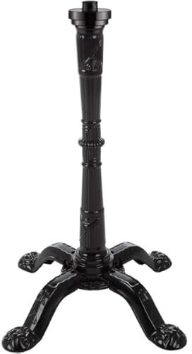 Gumball Machine Stand - Aluminum Gum Machine Stand for 15-Inch Gumball Machines - Vending Machine Supplies by Great Northern Popcorn (Black)