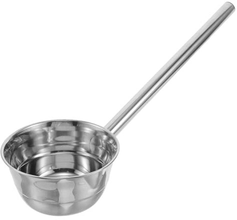 Amosfun Schöpfkelle Aus Mit Ausgießer Für Küche Langem Griff Zum Servieren Von Suppe Sauce Und Wasser Robustes Mehrzweck-gadget Für Zuhause Und Haushalt