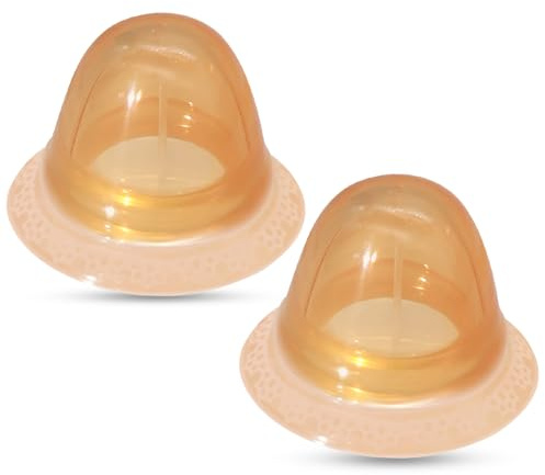 BDSMLOVE 2 de Mamelon Ventouse avec Boîte de rangement, Silicone Suceurs Mamelons pour Correction des mamelons et Tétons Stimulation, sex toys Pour Femme (Avec motif)