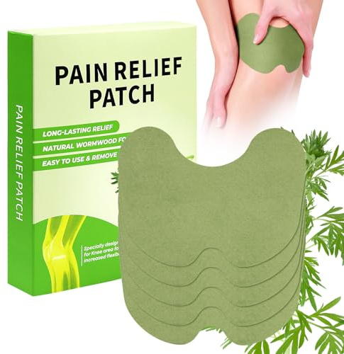 40Pcs Knee Pain Relief Patches-Herbal Heat Patches for Arthritis,Joint Pain & Muscle Soreness,Wellness Patches for Pain Relief in Knee,Neck,Shoulder,Back