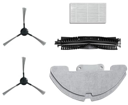 XLZACDMB Kompatibel Mit Laresar, P10, Kompatibel Mit Airzeen, J10, Ersatz-Zubehörsatz for Kehrmaschinen, Bürste, Hepa-Filter, Wischmopp, Wischroboter, Verbrauchsmaterial, Ersatzteile