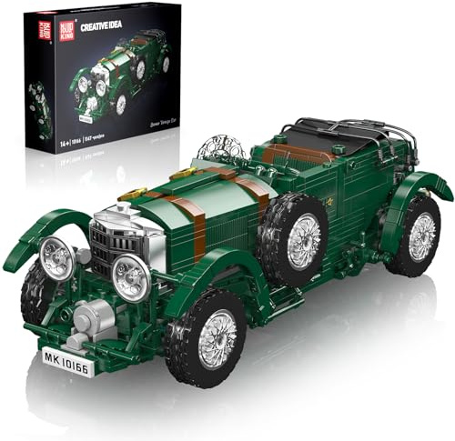 Mould King Oldtimer 10166 - Set di mattoncini classici per adulti e ragazzi dai 14 anni in su (1147 pezzi)