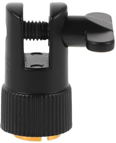 Cabilock Supporto Antivibrazione Adattatore da 4,5cm per Microfono Accessorio Dado Incluso in Plastico e Rame per Ambienti di Registrazione Domestica