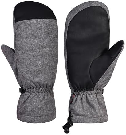 YUGSHNKFC Mitaines pour Hommes et Femmes Gants d ' Hiver Gants de Ski résistants à l ' Eau écrans tactiles Chauds Mitaines de Snowboard Ski Chaud Snowboard Neige