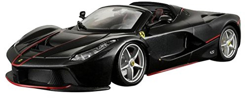 BBURAGO - Aperta 2016 Ferrari, 26022BK, schwarz, Maßstab 1:24