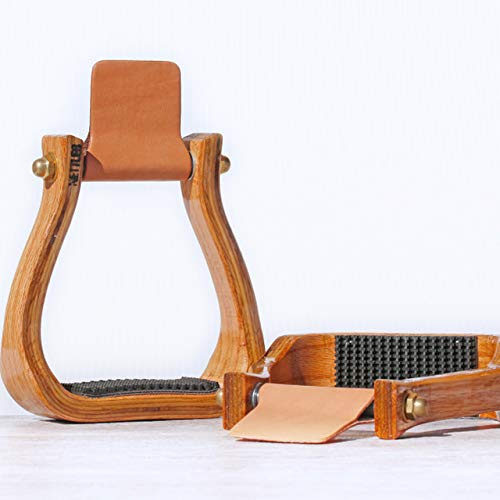 Nettles The Gripper Barrel Racer Western-Steigbügel, 5,1 cm, normale Größe