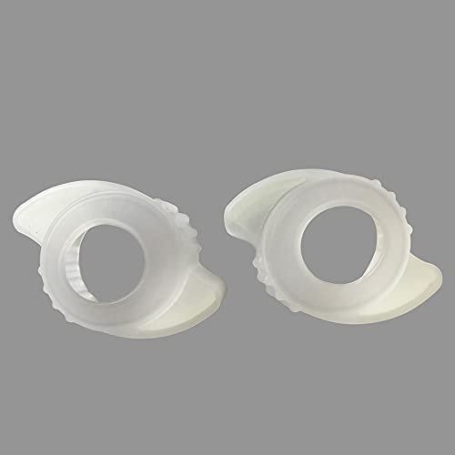 Manopole per porta, copertura per pomello della porta, porte aperte facilmente in piedi ottime impugnature con inserti luminosi, impugnature in silicone, coperture di sicurezza per maniglie della