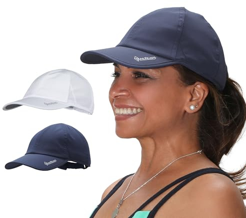 TrailHeads UV-Schutz, Laufmützen für Damen, LSF 50+, Sommerhüte für Damen, Baseballkappe, Tennis, Golf, Fitnessstudio, Workout, Einheitsgröße