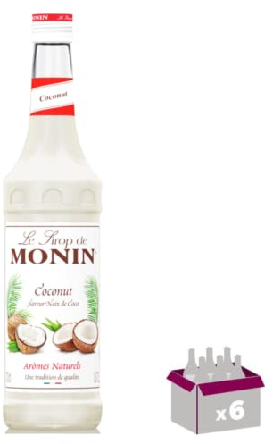 Lot de 6 Sirop - Noix de coco - 70cL