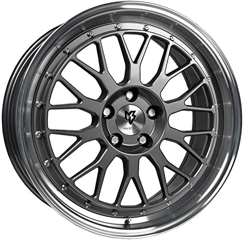 MB Design Felge LV1 7.0Jx17 ET45 4x100 Glanzgrau poliert kompatibel mit Dacia Jogger Sandero