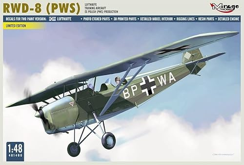 Mirage Hobby RWD-8 (PWS) Trainingsflugzeug der Luftwaffe ehemaliger polnischer Produktion (PWS)