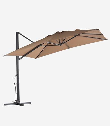 DiKasa Ombrellone 3X4 con palo Laterale
