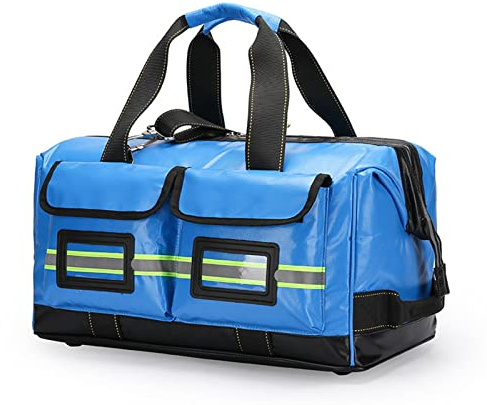 First Responder Notfalltasche – vielseitige leere Hilfstasche mit mehreren Taschen für Trauma, Medizin und Heimgesundheit – ideal für Krankenschwestern und Notfallpersonal