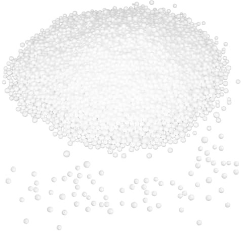 SHINEOFI Recharge de Perles de Mousse pour Pouf Coussin et Rembourrage Canapé Granulés de Remplissage Souples pour Siège Bean Bag et Oreiller
