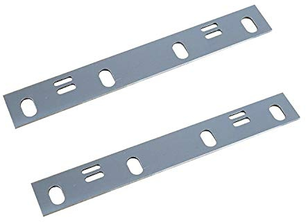 158mm HSS Planer Blades For Lumberjack BJ1100 158mm x 22.1mm x 1.9mm HSS Reversible Thicknesser Knives, Compatible with SIP 01543, Bernardo PT150 & Woodstar PT65, 1 Pair