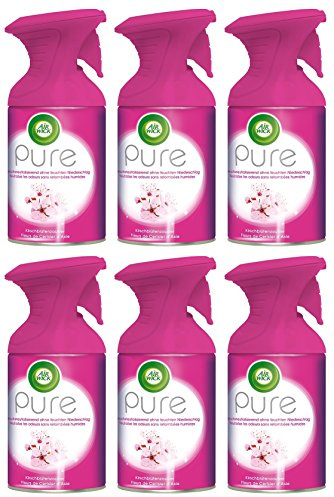 Air Wick Pure Kirschblütenzauber Vorteilspack Premium Duftspray Raumduft 1,5l (6 x 250ml)