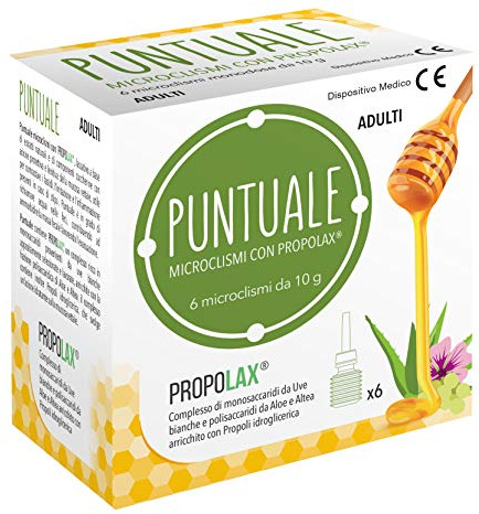 Nova Puntual 6 Microclismos con Prolax Adultos - 6 x 10 g