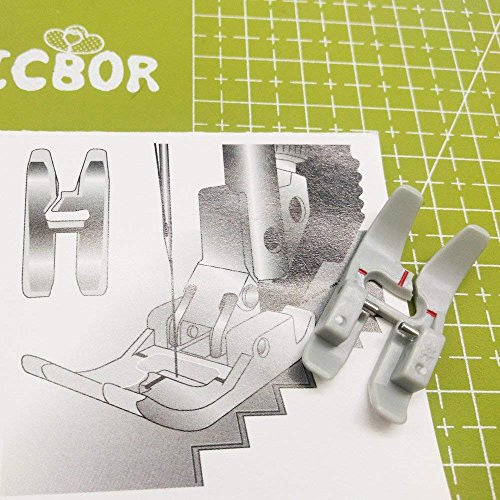 YICBOR Teflon-Fuß für Pfaff Gruppe B, C, D, E, J, K #820664096