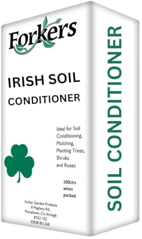 100% Irish Soil Conditioner - 100 Litre Bag. Completely Natural Soil Conditioner Organic Mulch