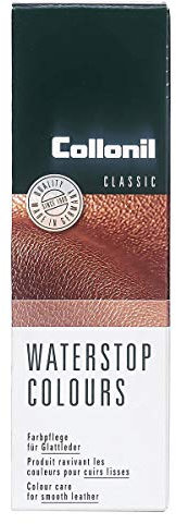 Collonil Waterstop Colours Schuhpflege für Glattleder 75 ml + Rema Ersatzschwammaufträger (379 Taupe)