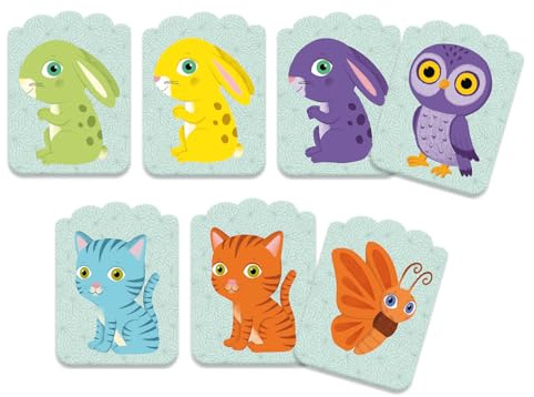 DJECO Little Match Jeu de Cartes