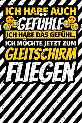 Notizbuch liniert: Gleitschirmfliegen Geschenke Gleitschirm