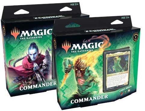 com Zendikar Rising Commander - Juego de 2 barajas italianas