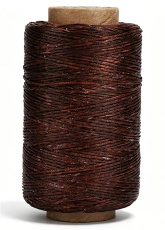 Filo Cerato, 250 Metri 150d Filo Cerato per Cucire a Mano, Pelle, Rilegature, Per Lavori Fai Da Te, Creazione di Gioielli(#6)