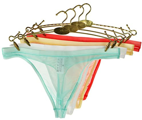 Faringoto Strings aus Eisseide für Herren, Unterwäsche, T-Rücken, Tanga, G-String, XL