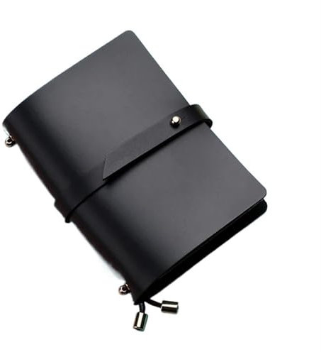Softcover-NotizbüCher Weiches PU-Leder, A5-Notizbuch, Reisepass-Stil, einfarbig, kreativ, frisch, lose Blätter, Notizblock, Studenten-Briefpapier, Tagebuch, Buch, 135 x 105 mm NotizbüCher A5 Softcover