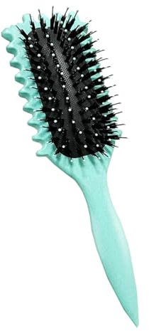 Lockenbürste, Curl Brush, Curly Hair Brush, Curl Brush without Pulling Professional Styling or Trendy Curling Hairstyles for All Hair Types Detangling for Women