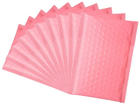 STOBOK 50stücke Luftpolster Versandtaschen Verdickte Umschläge Mit Starkem Klebstoff Für Make-up-produkte Postartikel Accessoires Und Geschenke