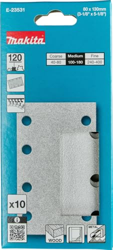 Makita Schleifpapier-Set, 8-Loch-System, Weiß