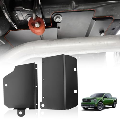 ACLONG Underbody Cavity Shield Cover Fit for Ford Maverick 2022-2025 – Aluminum Alloy Left Rear Wheel Guard, Rustproof, Heavy Duty Mud & Stone Protection, Easy Installation