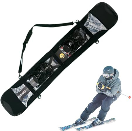 Genérico Snowboardtasche, Schutz für Reisen und Outdoor, robuste Schutzausrüstung für Erwachsene und Jugendliche, Snowboarden, Athleten, Outdoor-Aktivitäten, Skifahren