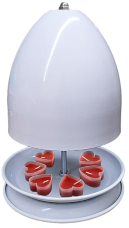 Four à bougie chauffe-plat, chauffe-bougie pour four à bougie chauffe-plat,Radiateur en métal Chauffage d'ambiance | Four à bougies avec lumière douce et chaleur rapide, photophore pour pièce robuste,