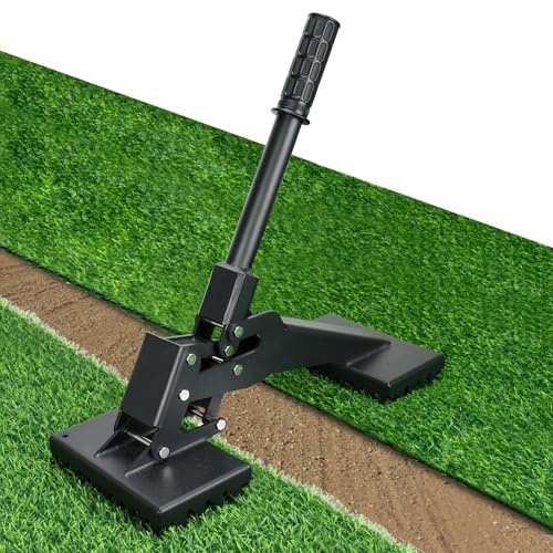 TOPOWN Artificial Grass Installation Tool Turf Puller, Artificial Turf Gripper, Fake Turf Installation Tool, Artificial Lawn Installation Turf Puller for Soccer Field, Golf Course, Park, Garden