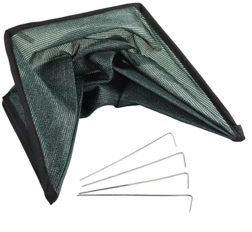 HavenlyCove Tenda Pieghevole per Ombreggiatura delle Piante 80x34x35cm, Copertura per Protezione dal Sole da Giardino, con Gazzarra Resistente alle Intemperie, per Piante in Vaso da Esterno e Aiuole