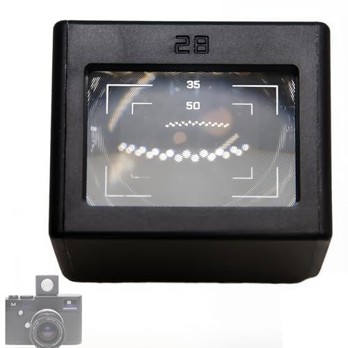 Visore A Livello Vita, Visore Ottico Da 28 Mm A Livello Vita Con Linee Di Cornice 35/50 O 40 E Regolazione Della Posizione Del Piede A Slitta, Mirino Per Fotocamere Digitali/Analogiche 40