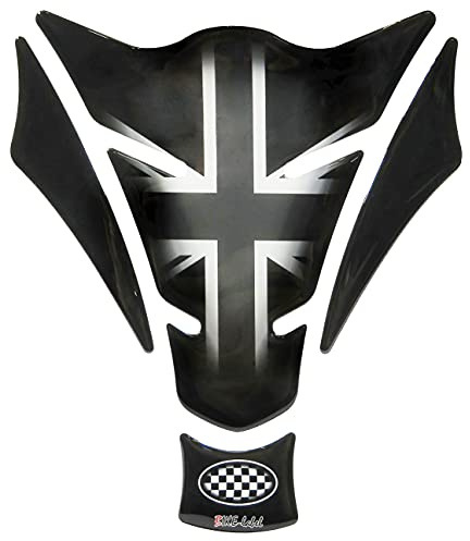 BIKE-label Tankpad 3d Bandiera dell'inghilterra union jack Adesivi per serbatoio moto 500722-VA